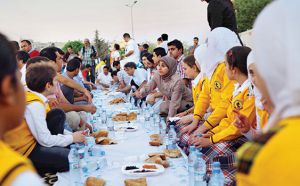Бизнесмены разделили первый ифтар с сирийскими беженцами. Новости Рамадана