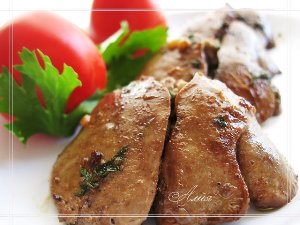 Куриная печень по-мароккански